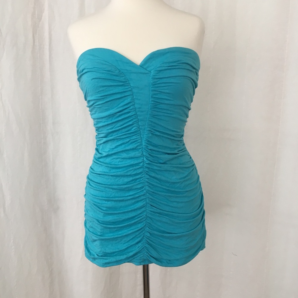 Marciano Blue Tube Dress